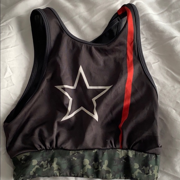 SET: Noli leggings and sports bra (stars and camo) - Picture 5 of 7